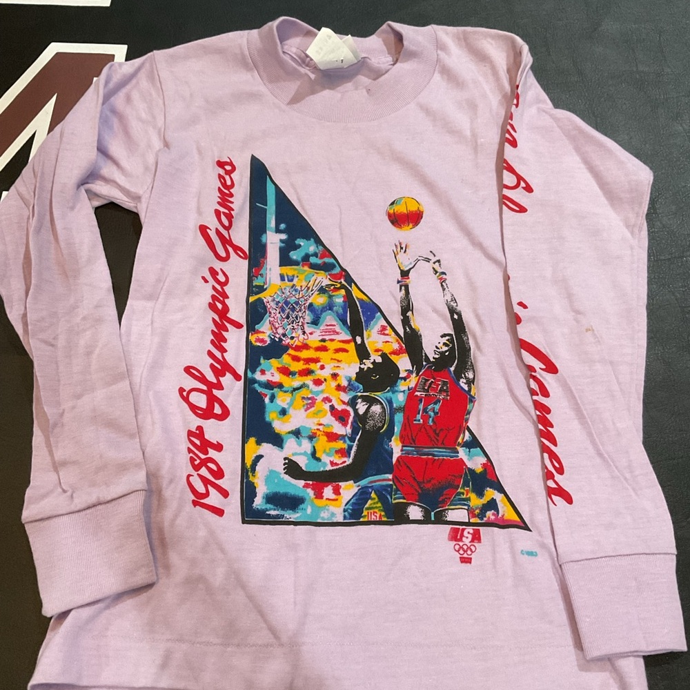 Vintage kids Olympic shirt